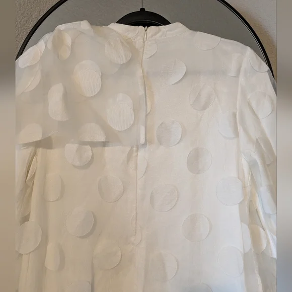 White Polkadot Dress - Picture 6 of 7